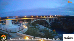 Skradin, řeka Krka, most A1