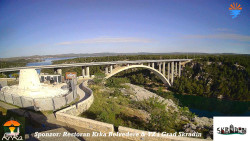Skradin, řeka Krka, most A1