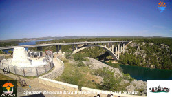 Skradin, řeka Krka, most A1