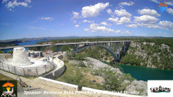 Skradin, řeka Krka, most A1
