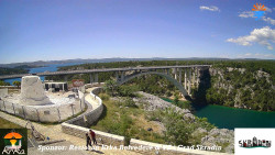 Skradin, řeka Krka, most A1