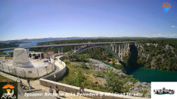 Skradin, řeka Krka, most A1