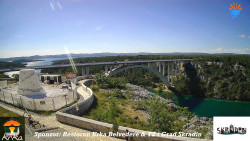 Skradin, řeka Krka, most A1