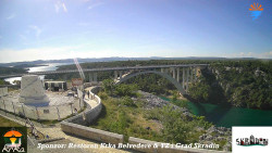 Skradin, řeka Krka, most A1