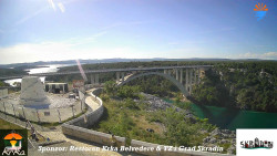 Skradin, řeka Krka, most A1