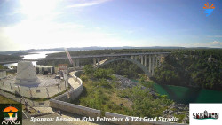 Skradin, řeka Krka, most A1
