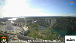 Skradin, řeka Krka, most A1