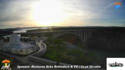 Skradin, řeka Krka, most A1