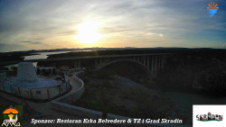 Skradin, řeka Krka, most A1