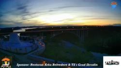 Skradin, řeka Krka, most A1