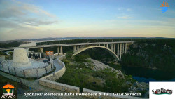 Skradin, řeka Krka, most A1