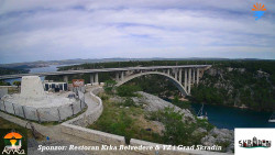 Skradin, řeka Krka, most A1