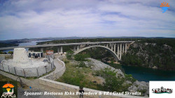 Skradin, řeka Krka, most A1