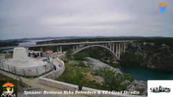Skradin, řeka Krka, most A1