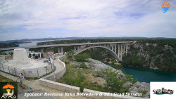 Skradin, řeka Krka, most A1