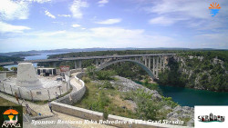 Skradin, řeka Krka, most A1