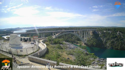 Skradin, řeka Krka, most A1