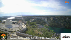 Skradin, řeka Krka, most A1
