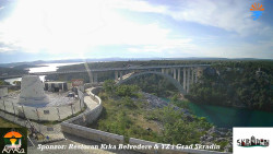 Skradin, řeka Krka, most A1