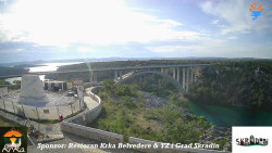 Skradin, řeka Krka, most A1