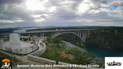 Skradin, řeka Krka, most A1