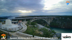 Skradin, řeka Krka, most A1