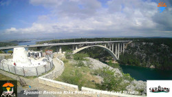 Skradin, řeka Krka, most A1