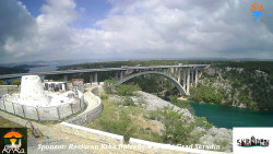 Skradin, řeka Krka, most A1