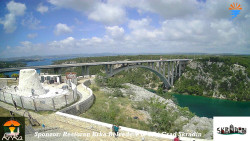 Skradin, řeka Krka, most A1