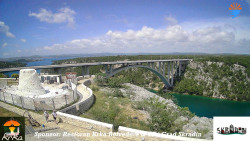 Skradin, řeka Krka, most A1