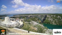 Skradin, řeka Krka, most A1