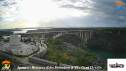 Skradin, řeka Krka, most A1