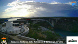 Skradin, řeka Krka, most A1