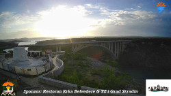 Skradin, řeka Krka, most A1