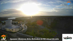 Skradin, řeka Krka, most A1