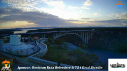Skradin, řeka Krka, most A1