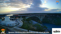 Skradin, řeka Krka, most A1