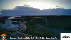 Skradin, řeka Krka, most A1