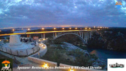Skradin, řeka Krka, most A1