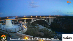 Skradin, řeka Krka, most A1