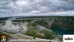 Skradin, řeka Krka, most A1