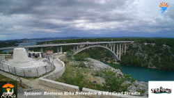 Skradin, řeka Krka, most A1