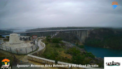 Skradin, řeka Krka, most A1