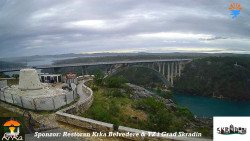 Skradin, řeka Krka, most A1