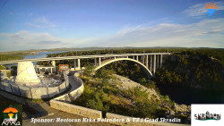 Skradin, řeka Krka, most A1
