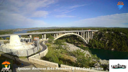 Skradin, řeka Krka, most A1