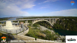 Skradin, řeka Krka, most A1