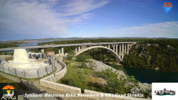 Skradin, řeka Krka, most A1