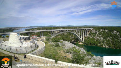 Skradin, řeka Krka, most A1