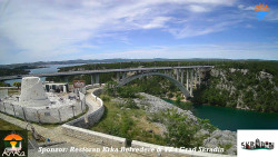 Skradin, řeka Krka, most A1